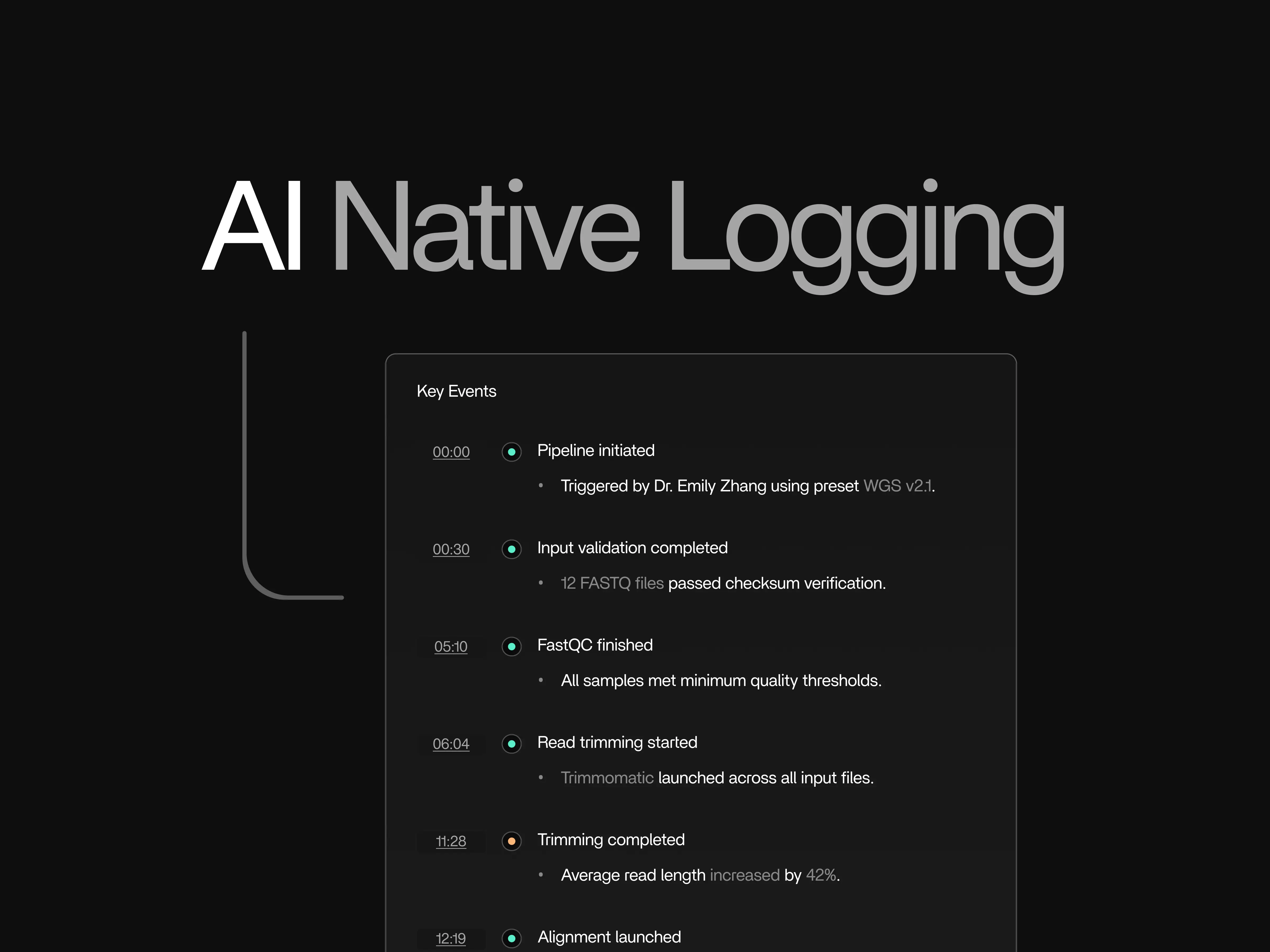 Tracer benchmark report